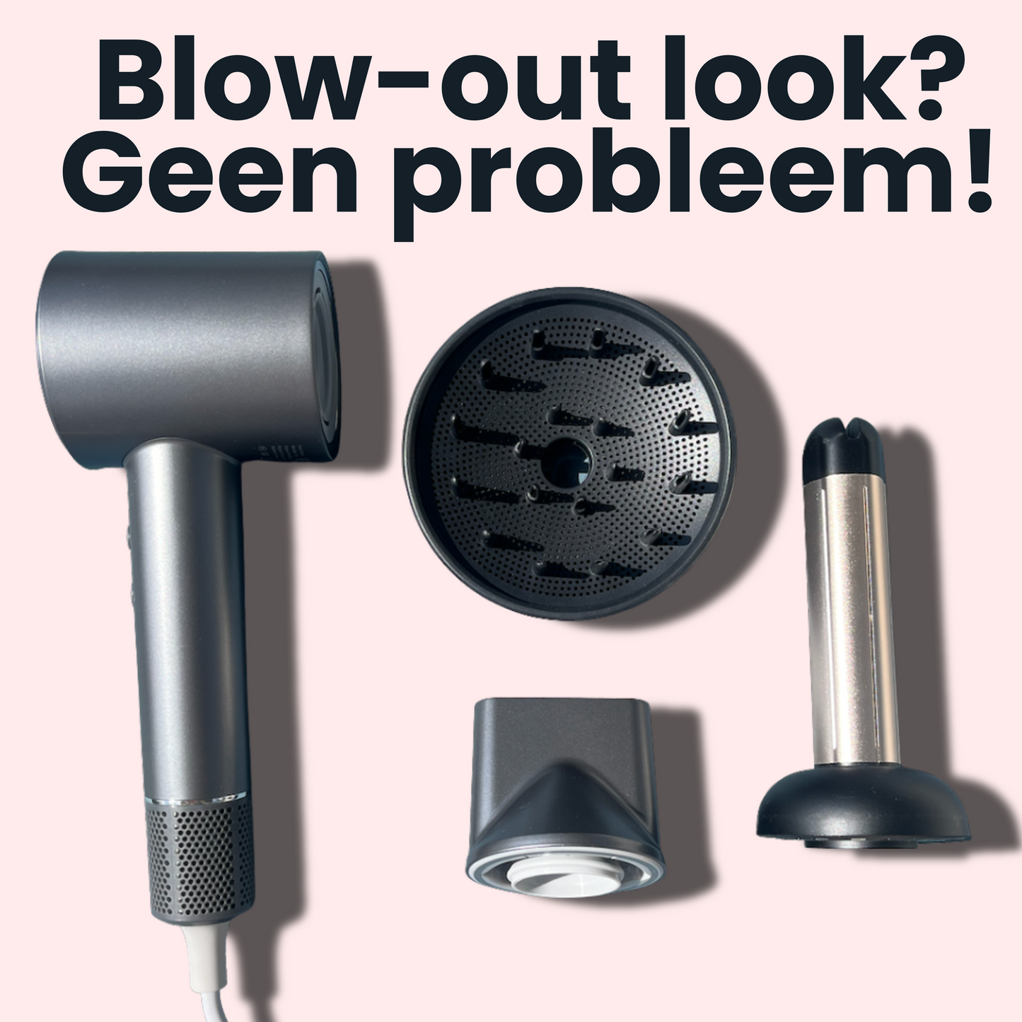 Haarstyler LED Pro Grey